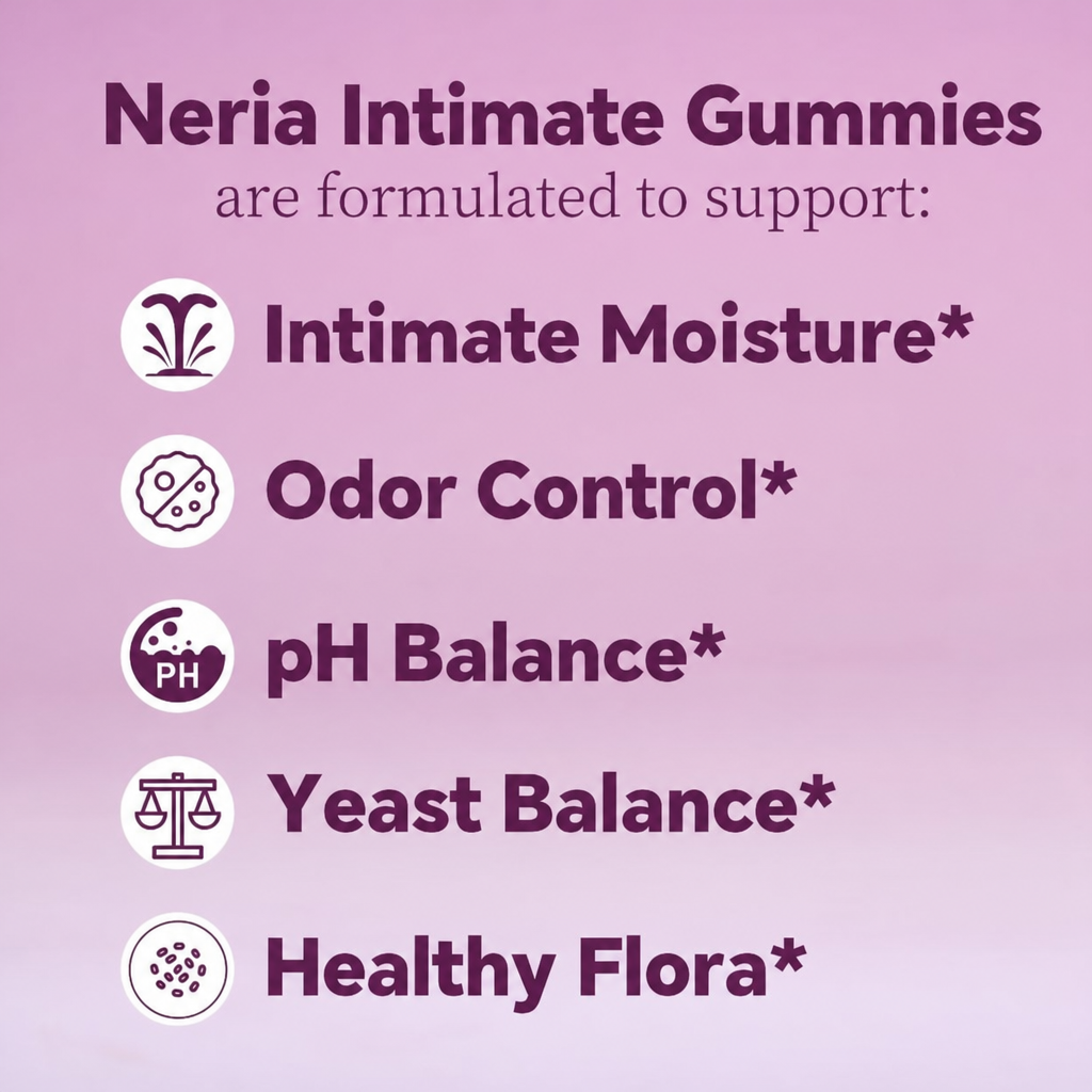Her Secret Gummy – pH Balance, Freshness & Dryness Relief | Slippery Elm + Lactobacillus Blend | Hawaiian Pineapple