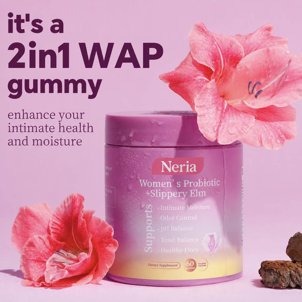 Her Secret Gummy – pH Balance, Freshness & Dryness Relief | Slippery Elm + Lactobacillus Blend | Hawaiian Pineapple